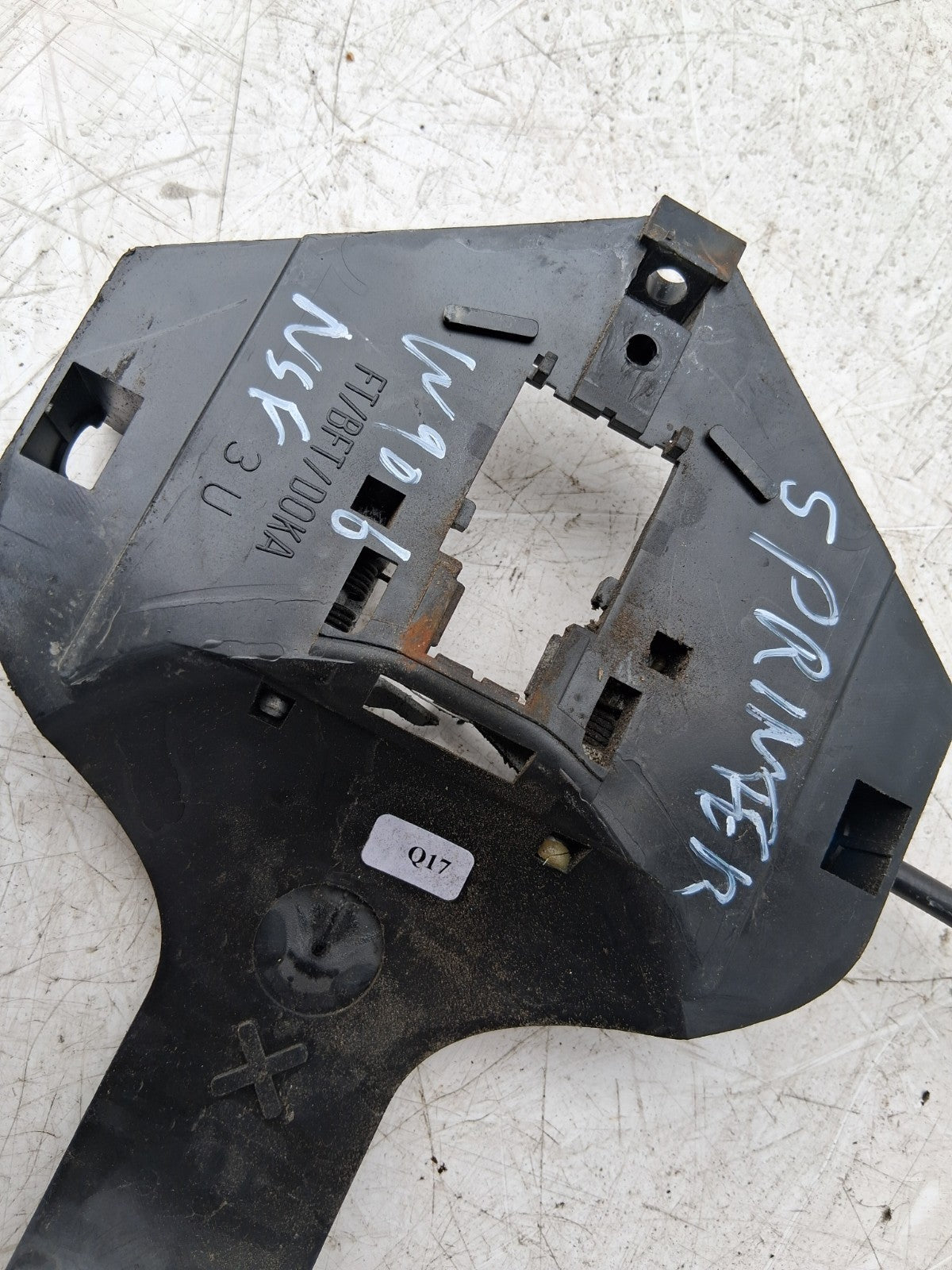 2013 MERCEDES BENZ SPRINTER W906 NSF PASSENGER SIDE FRONT DOOR LOCK MECHANISM