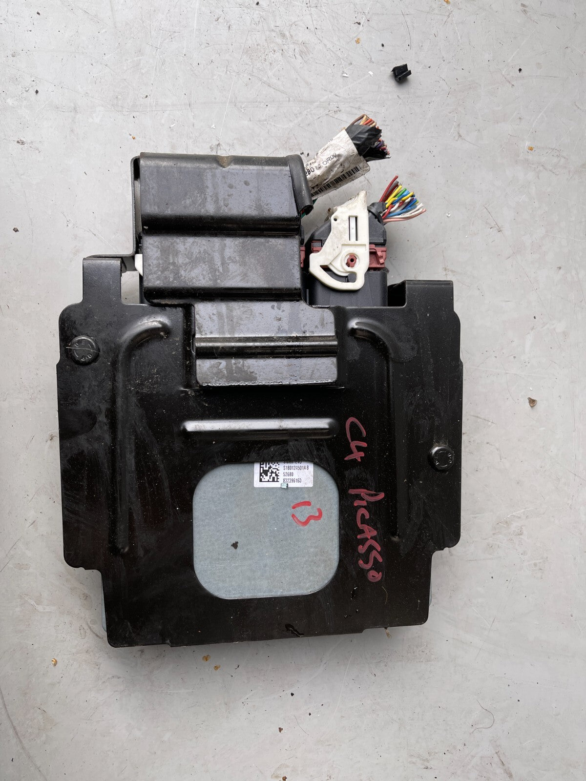 2013 CITROEN C4 PICASSO ECU ENGINE CONTROL MODULE UNIT 9800268980