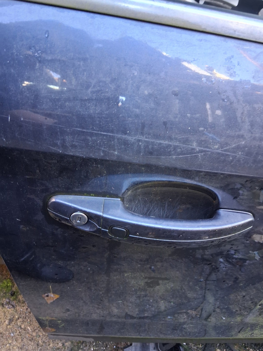 2009 FORD KUGA MK1 OSF DRIVER SIDE FRONT RIGHT COMPLETE DOOR SHELL SEA GREY H8