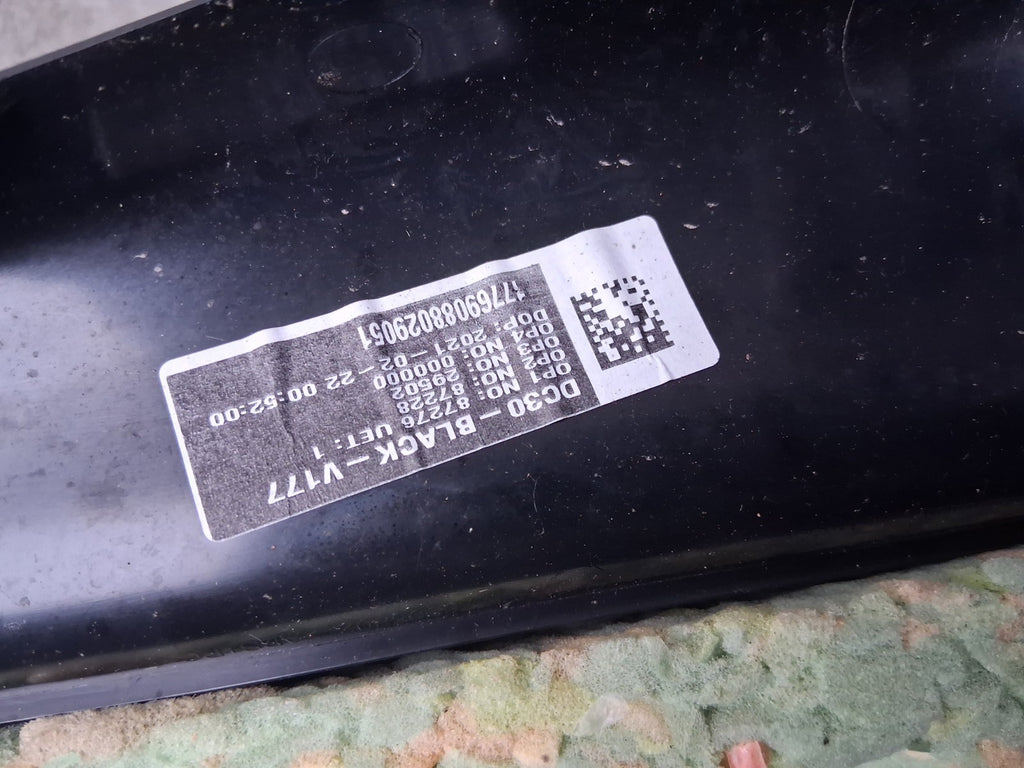 2021 MERCEDES A CLASS V177 NSR REAR PASSENGER SIDE C PILLAR TRIM A1776908802