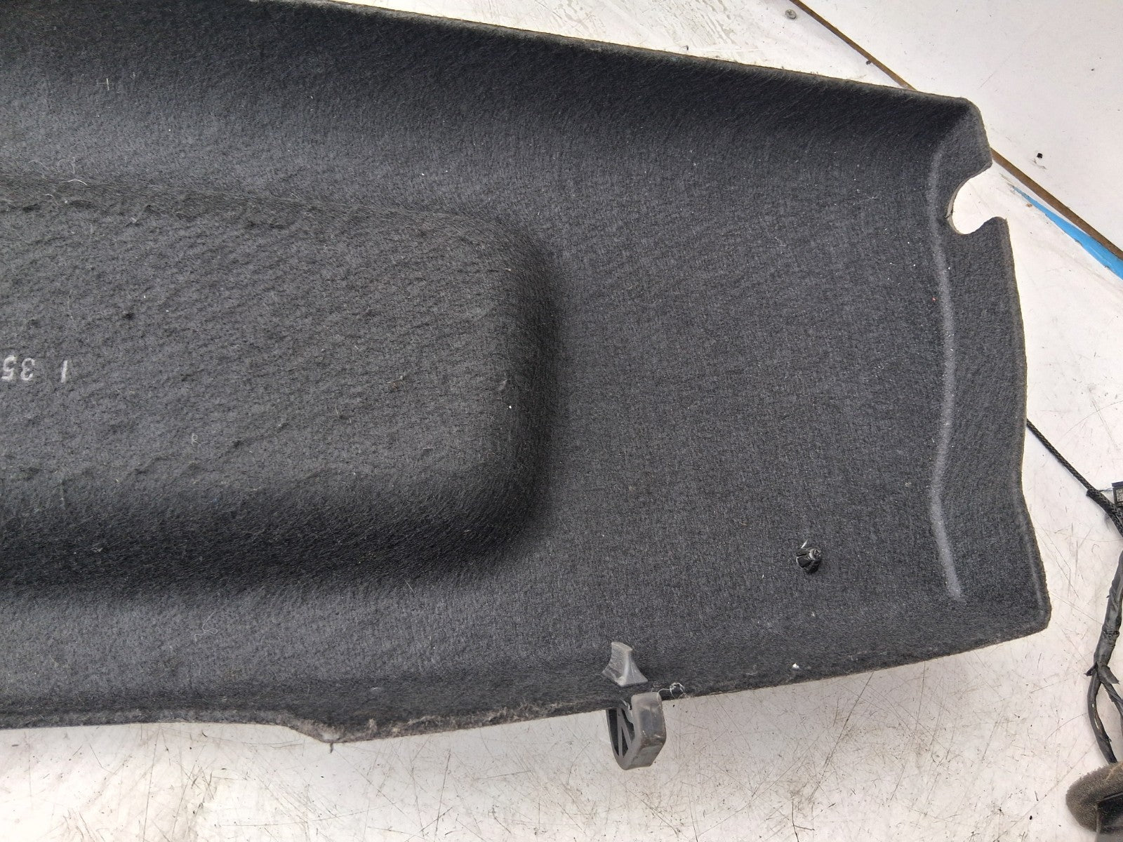 2008 CITROEN C1 MK1 REAR LOAD COVER PARCEL SHELF 643300H020