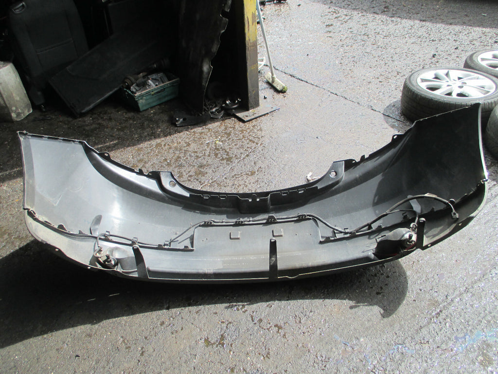 RENAULT MEGANE MK3 2013 REAR COMPLETE BUMPER GRIS ECLIPSE