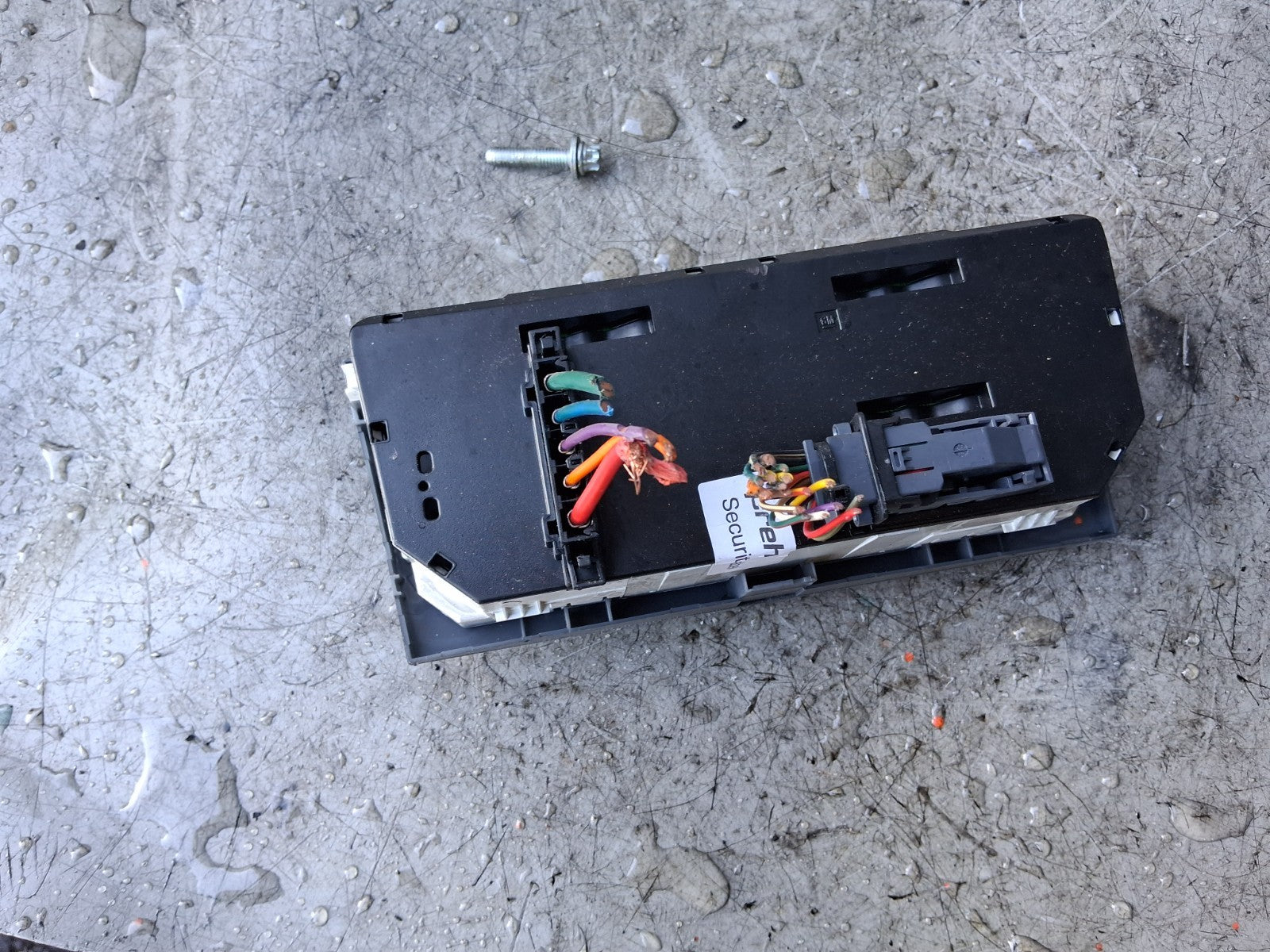 VAUXHALL ASTRA H 2006 AC HEATER CLIMATE CONTROL UNIT 13201299