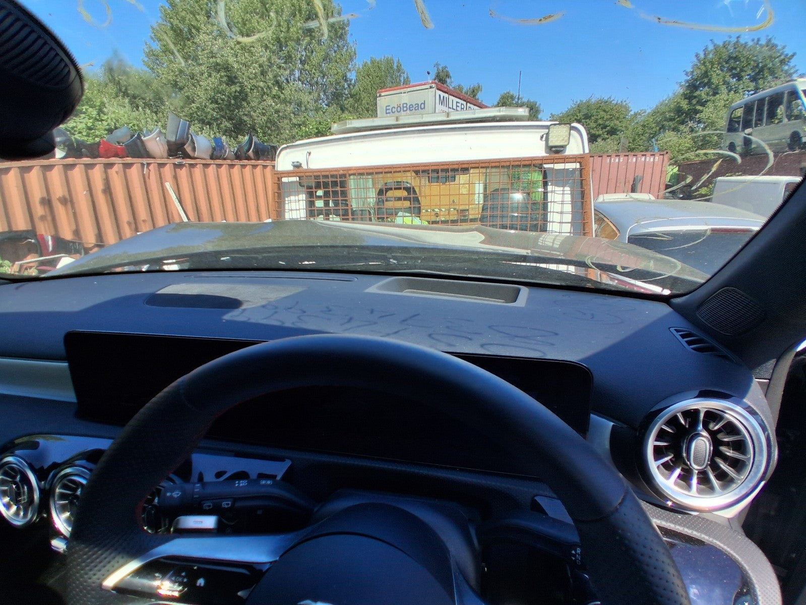 2023 MERCEDES BENZ A CLASS AMG LINE W177 DASH DASHBOARD WITH AIRBAG ONLY