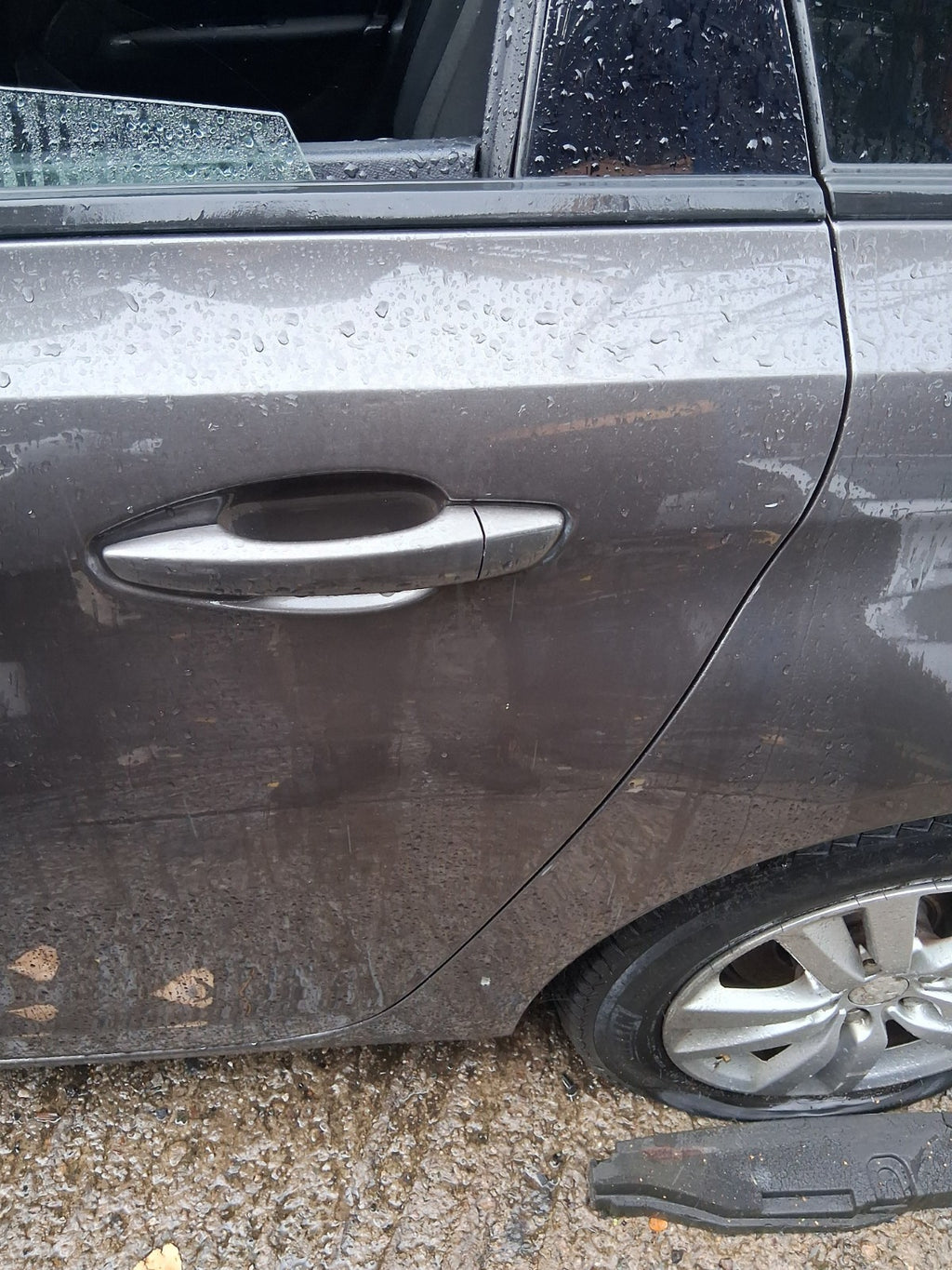 2015 PEUGEOT 308 MK2 ESTATE NSR PASSENGER SIDE REAR BARE DOOR GREY MOKA KKS