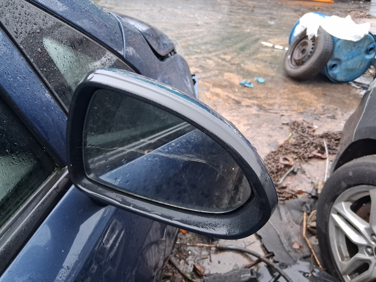 2017 VAUXHALL CORSA E OSF DRIVER SIDE FRONT RIGHT ELECTRIC WING MIRROR
