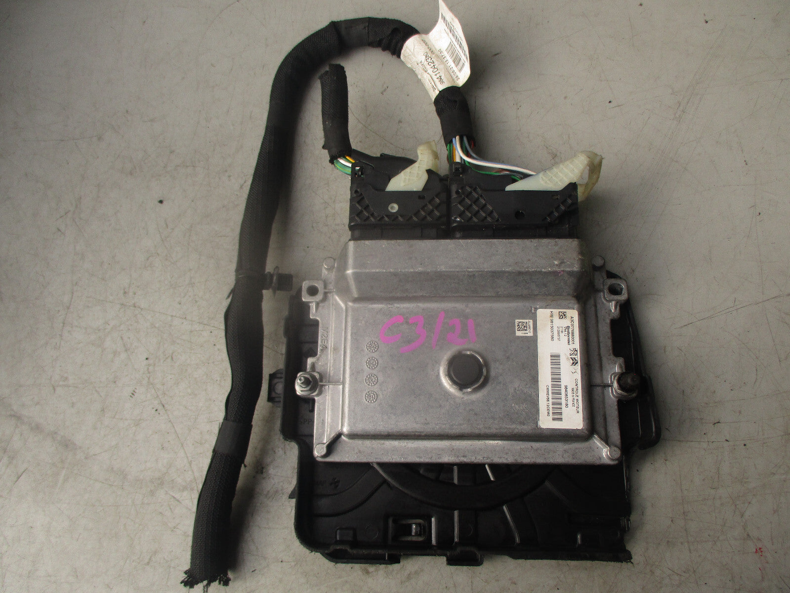 2021 CITROEN C3 MK3 1.2 PETROL ENGINE CONTROL UNIT ECU 9840853180