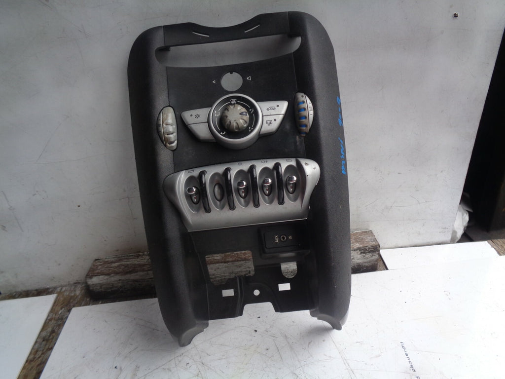 BMW MINI COOPER ONE 2009 HEATER CONTROL UNIT WITH SWITCHES 0068009504