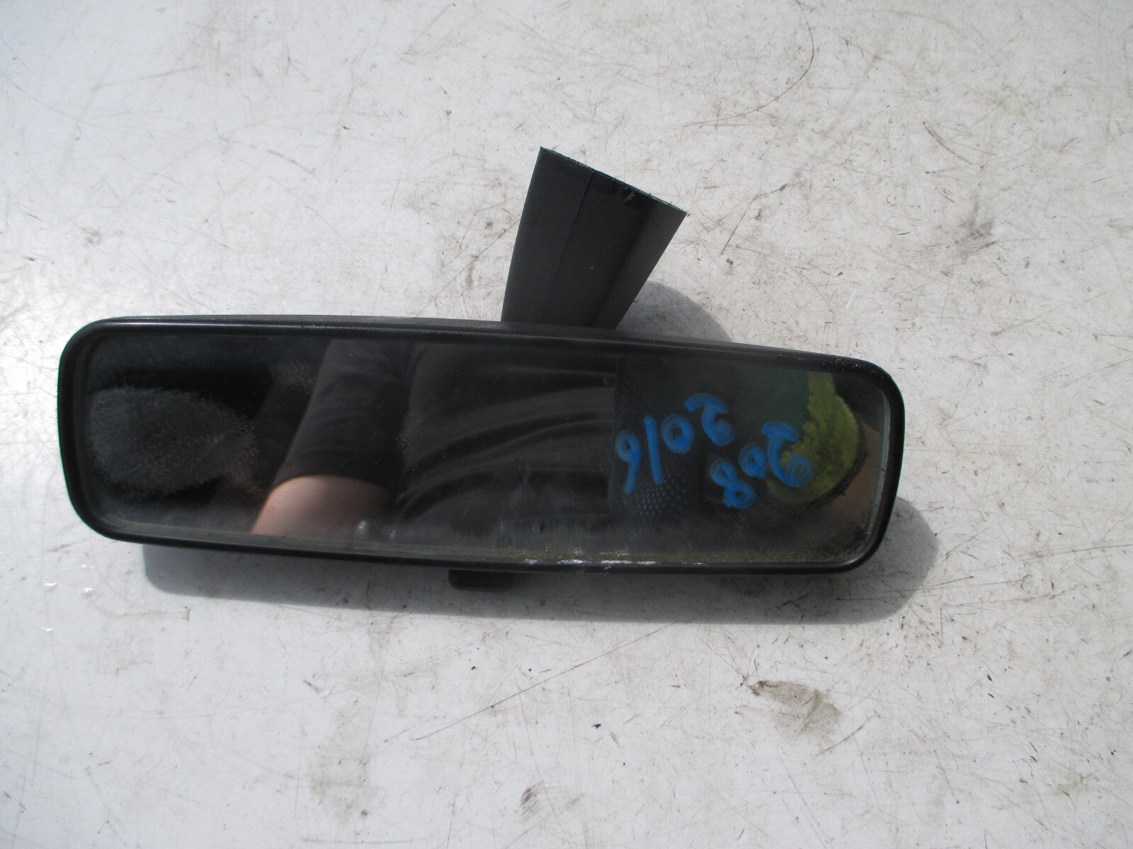 PEUGEOT 208 2016 INTERIOR ROOF REAR VIEW MIRROR RVM BLACK