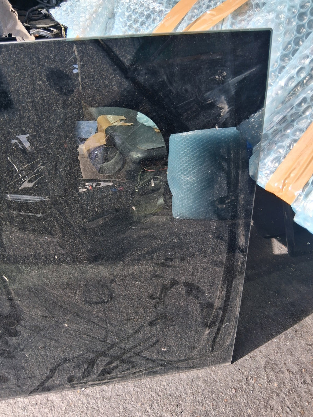 2021 PEUGEOT BOXER MK3 OSR DRIVER SIDE REAR SIDE TINTED GLASS WITH AIR VENT