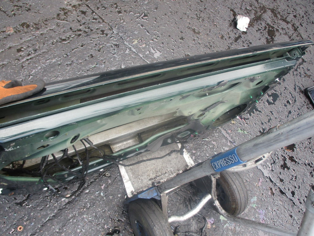 AUDI A4 B6 2002 CONVERTIBLE NS PASSENGER SIDE BARE DOOR GREEN