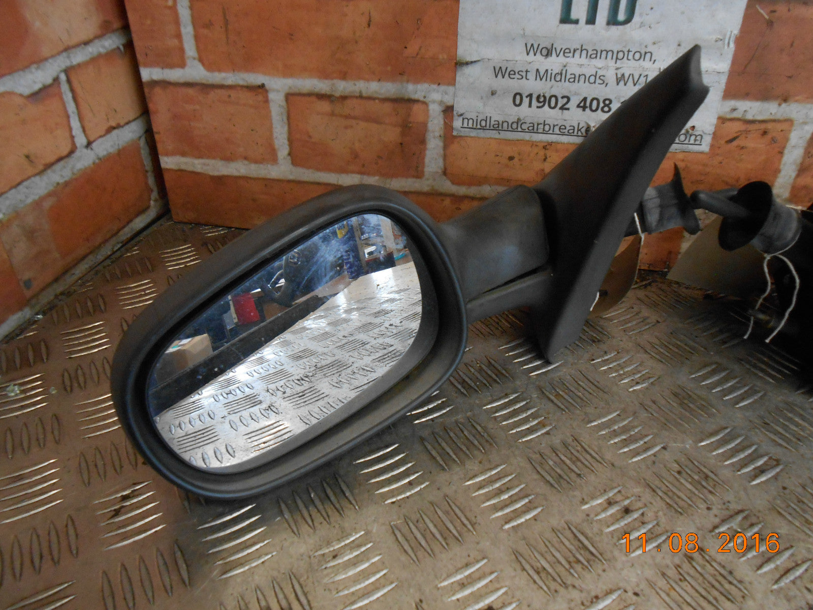 RENAULT MEGANE MK1 PHASE 1 1999 PAIR DRIVER PASSENGER MANUAL DOOR WING MIRROR