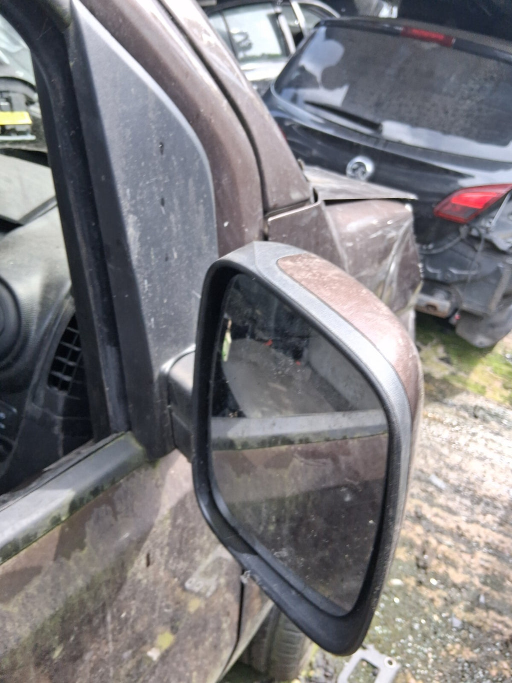 FIAT FIORINO QUBO 2019 OSF DRIVER SIDE FRONT RIGHT WING MIRROR BRONZE