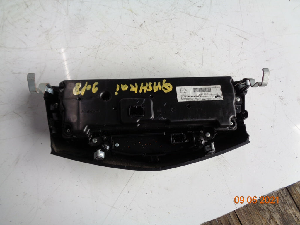 NISSAN QASHQAI MK2 J11 2018 HEATER AC CLIMATE CONTROL SWITCH PANEL FIRE DAMAGED