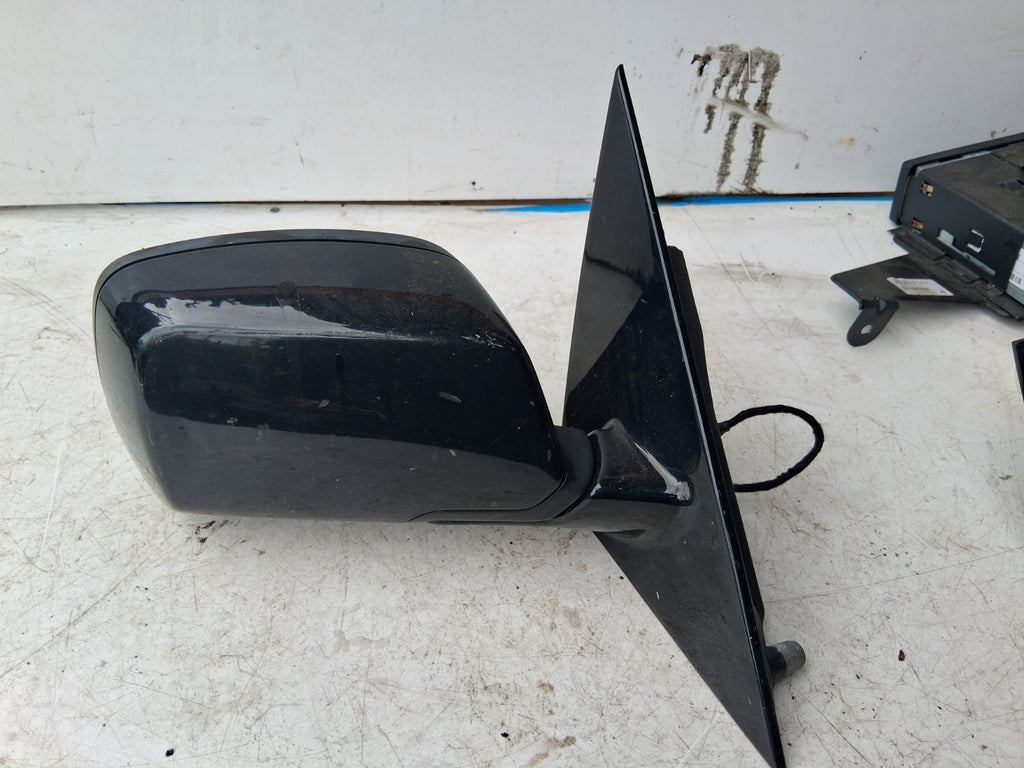 2004 BMW X3 E83 OSF DRIVER SIDE FRONT ELECTRIC WING MIRROR BLACK