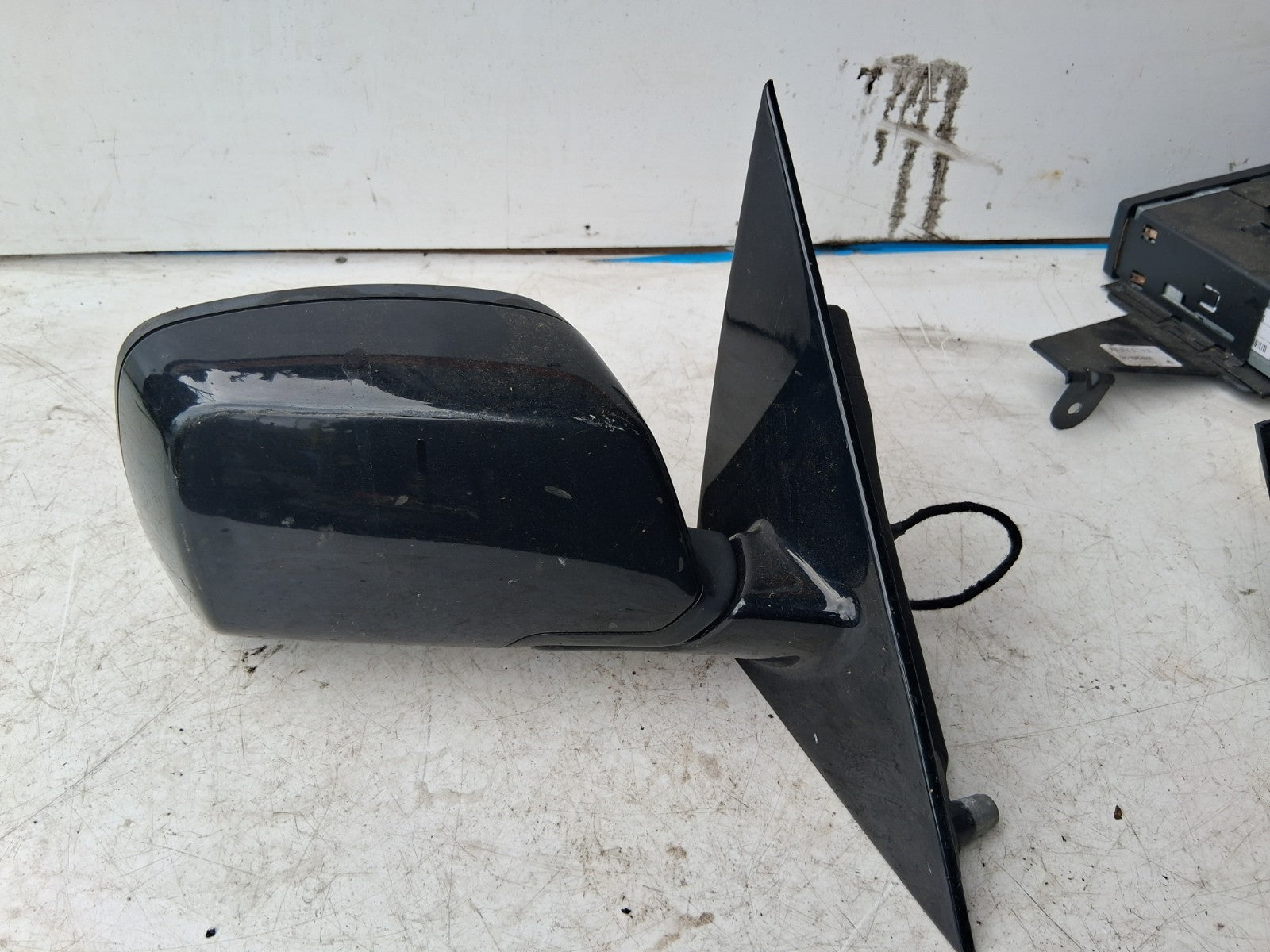 2004 BMW X3 E83 OSF DRIVER SIDE FRONT ELECTRIC WING MIRROR BLACK