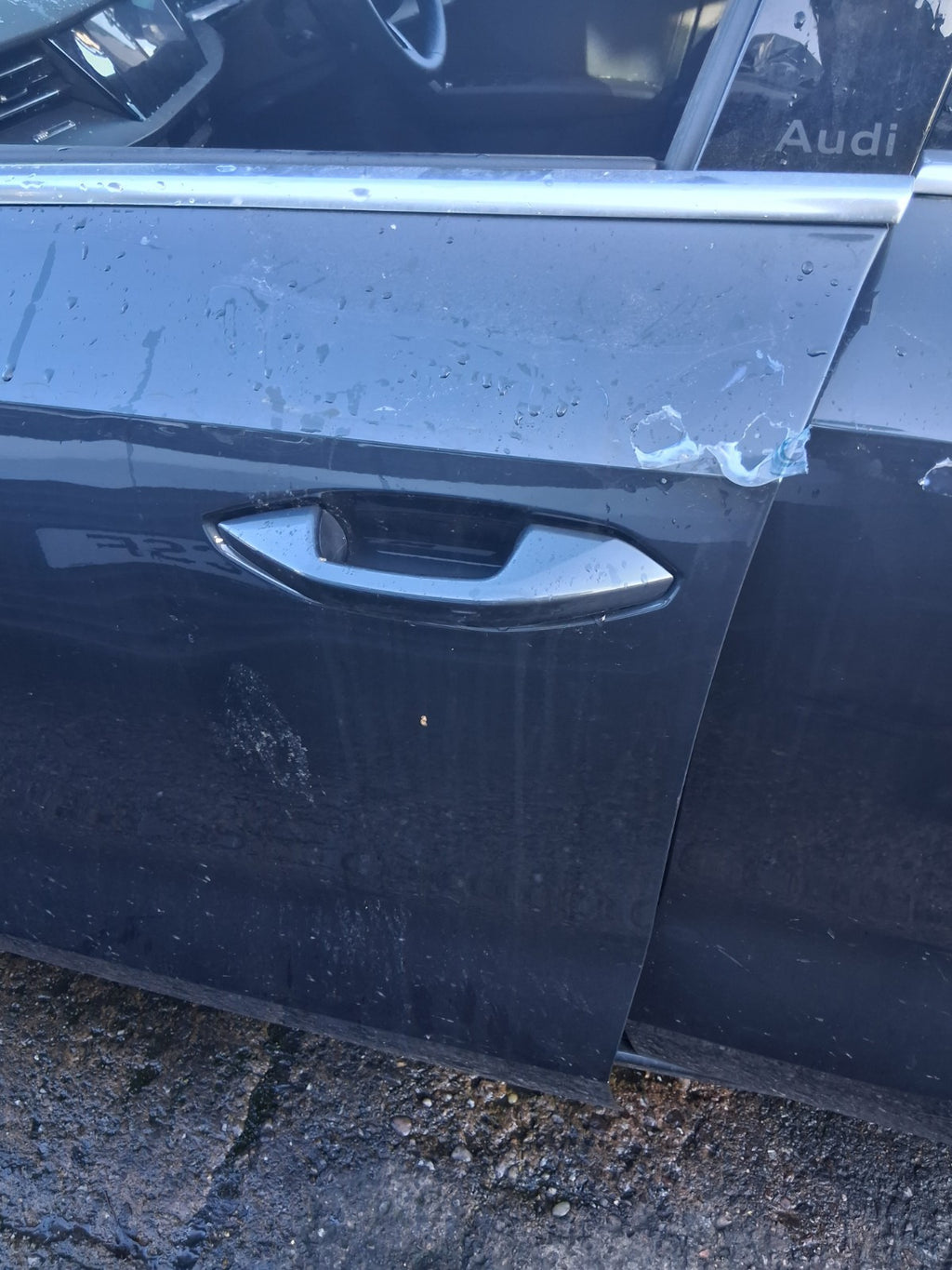 2025 AUDI A3 8Y HATCHBACK FACELIFT NSF PASSENGER SIDE LEFT BARE DOOR GREY LX7L