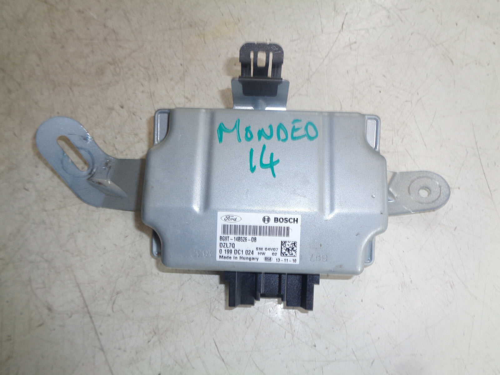 FORD MONDEO MK4 2014 VOLTAGE STABILISATION CONTROL MODULE BG9T14B526DB