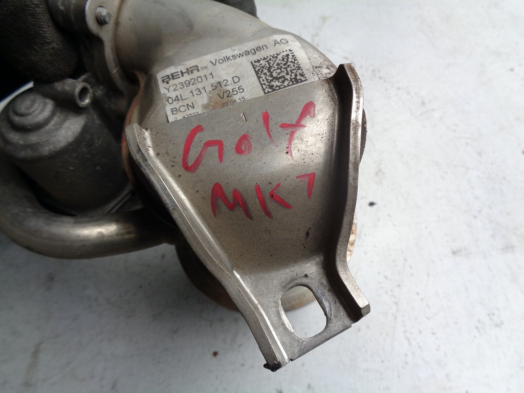 VW VOLKSWAGEN GOLF MK7  2015 1.6 TDI EGR COOLER 04L131512D