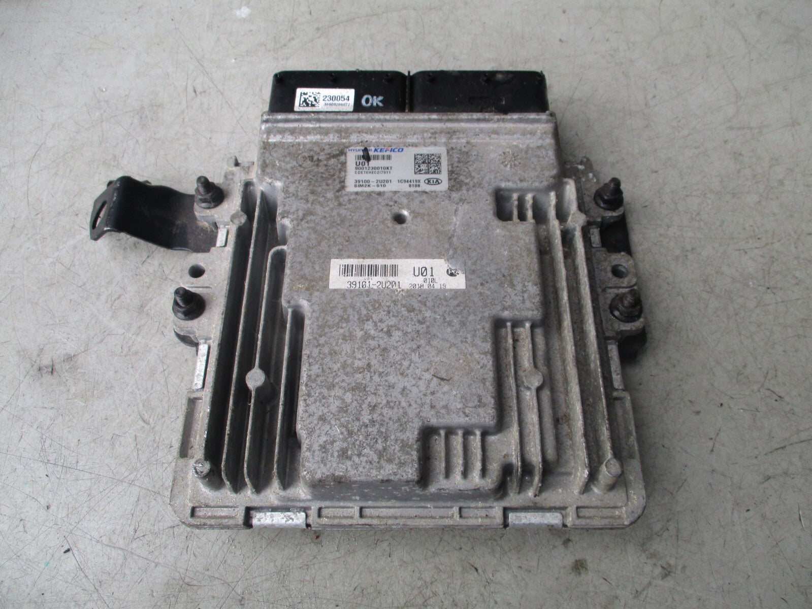 KIA CEED MK3 2019 ECU ENGINE CONTROL MODULE UNIT 391002U201