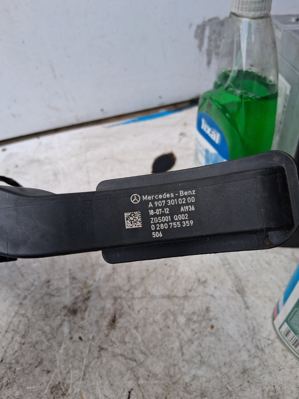2020 MERCEDES BENZ SPRINTER W907 THROTTLE ACCELERATOR PEDAL A9073010200