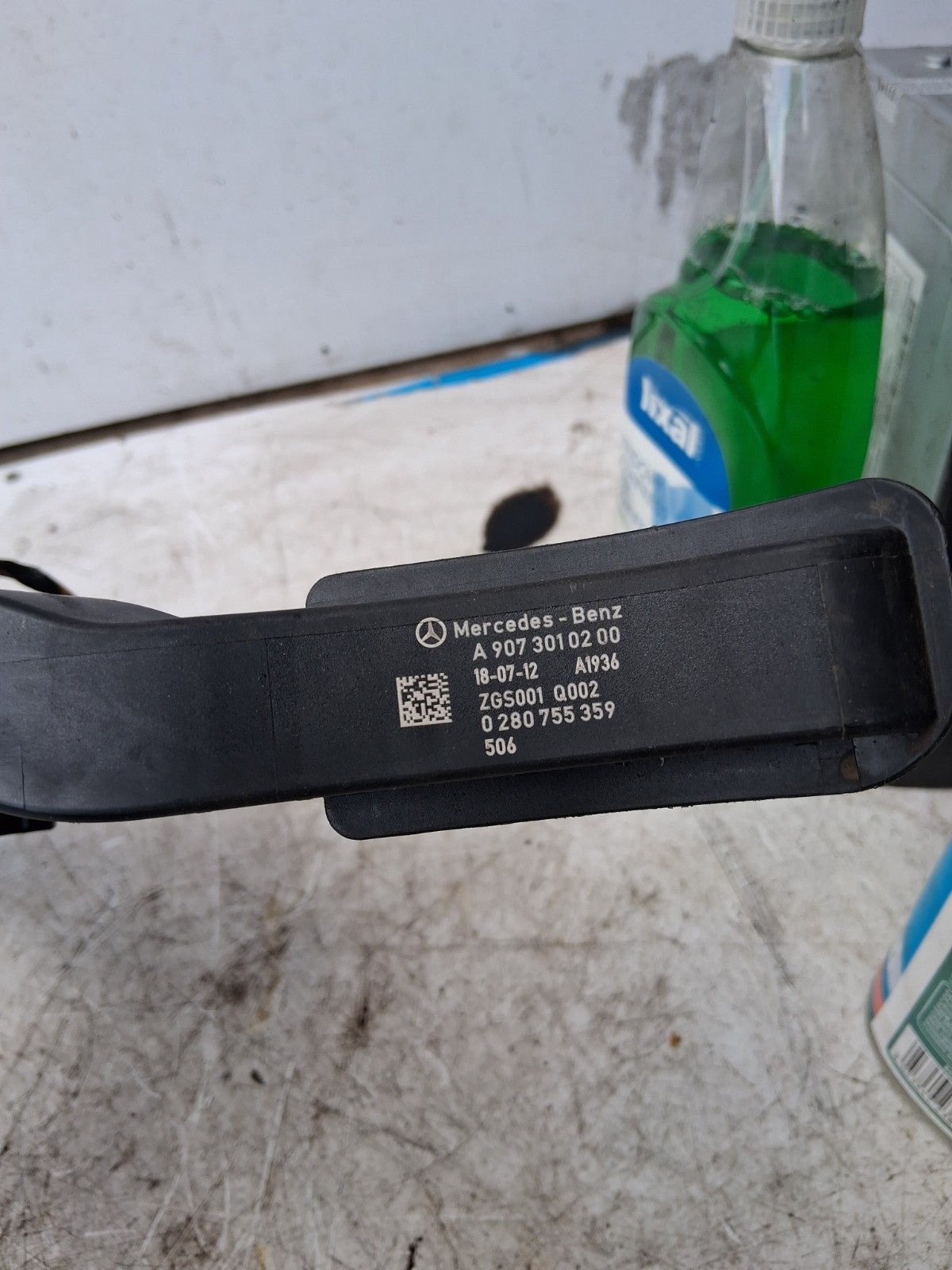 2020 MERCEDES BENZ SPRINTER W907 THROTTLE ACCELERATOR PEDAL A9073010200
