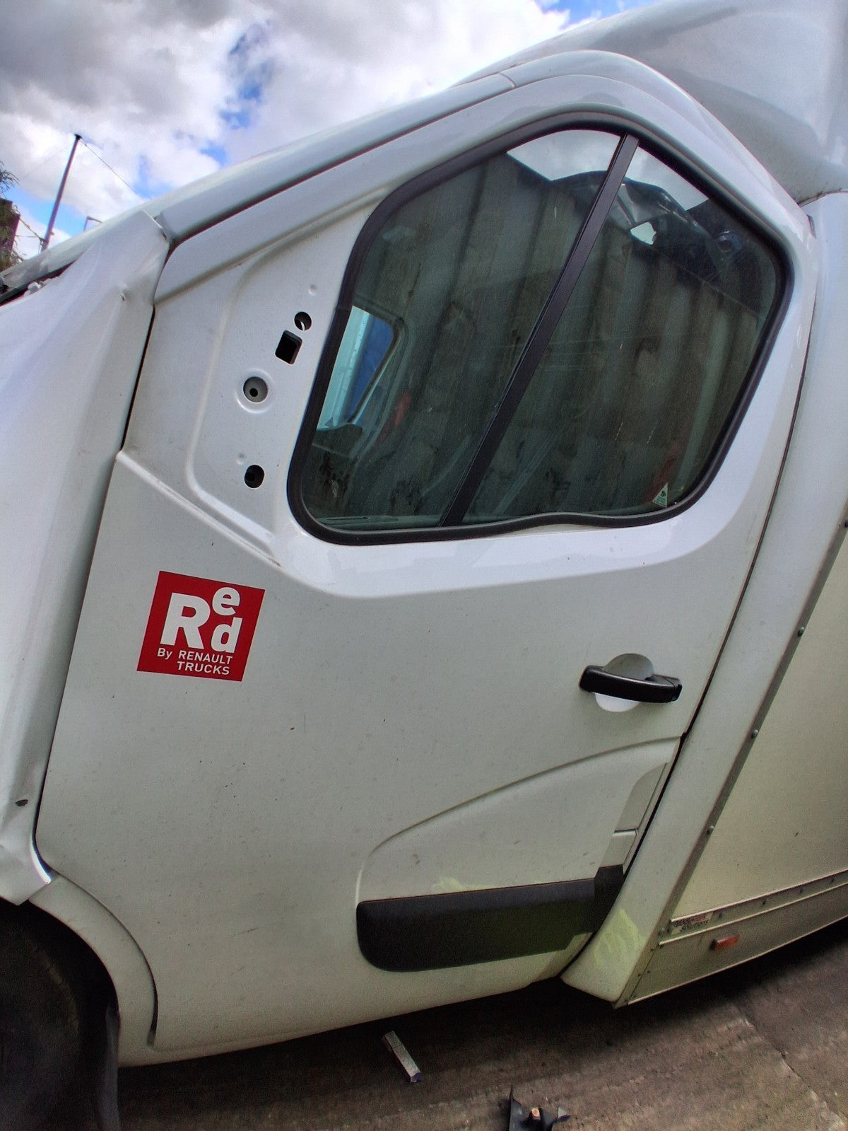 2024 RENAULT MASTER MK3 NSF PASSENGER SIDE FRONT BARE DOOR WHITE