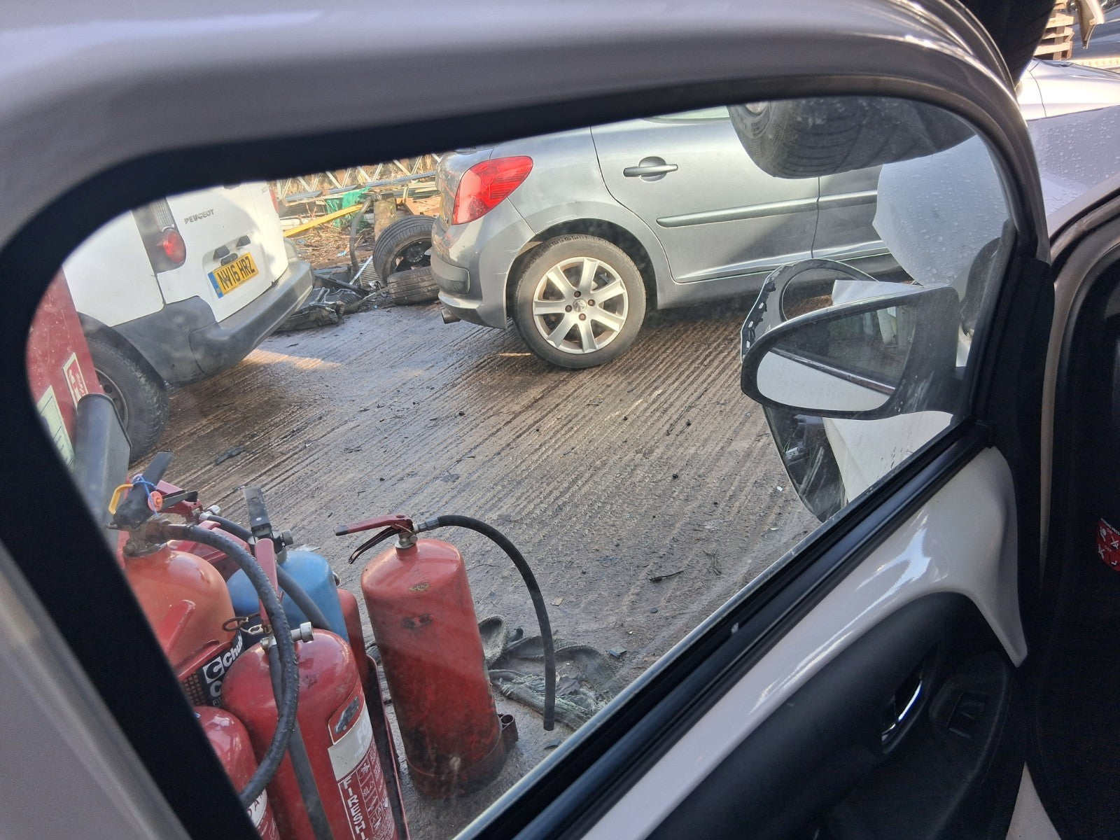 2018 CITROEN C1 FLAIR MK2 NSF PASSENGER SIDE FRONT LEFT WINDOW GLASS
