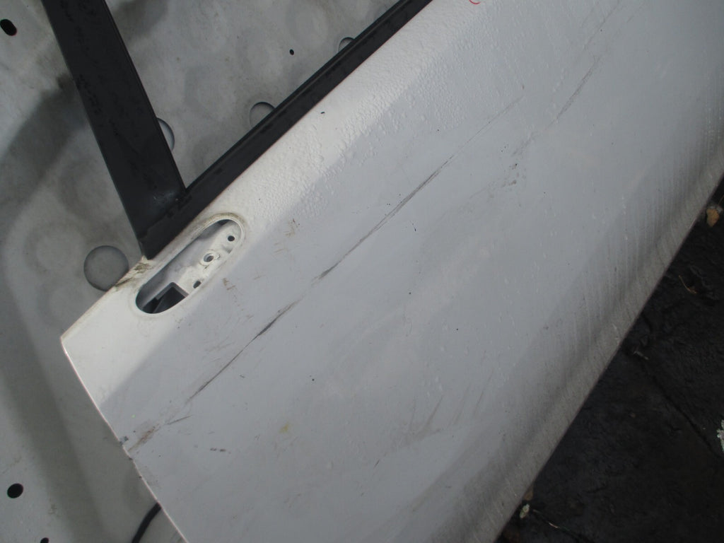 VAUXHALL CORSA D 2013 3 DOOR NS PASSENGER SIDE BARE DOOR WHITE