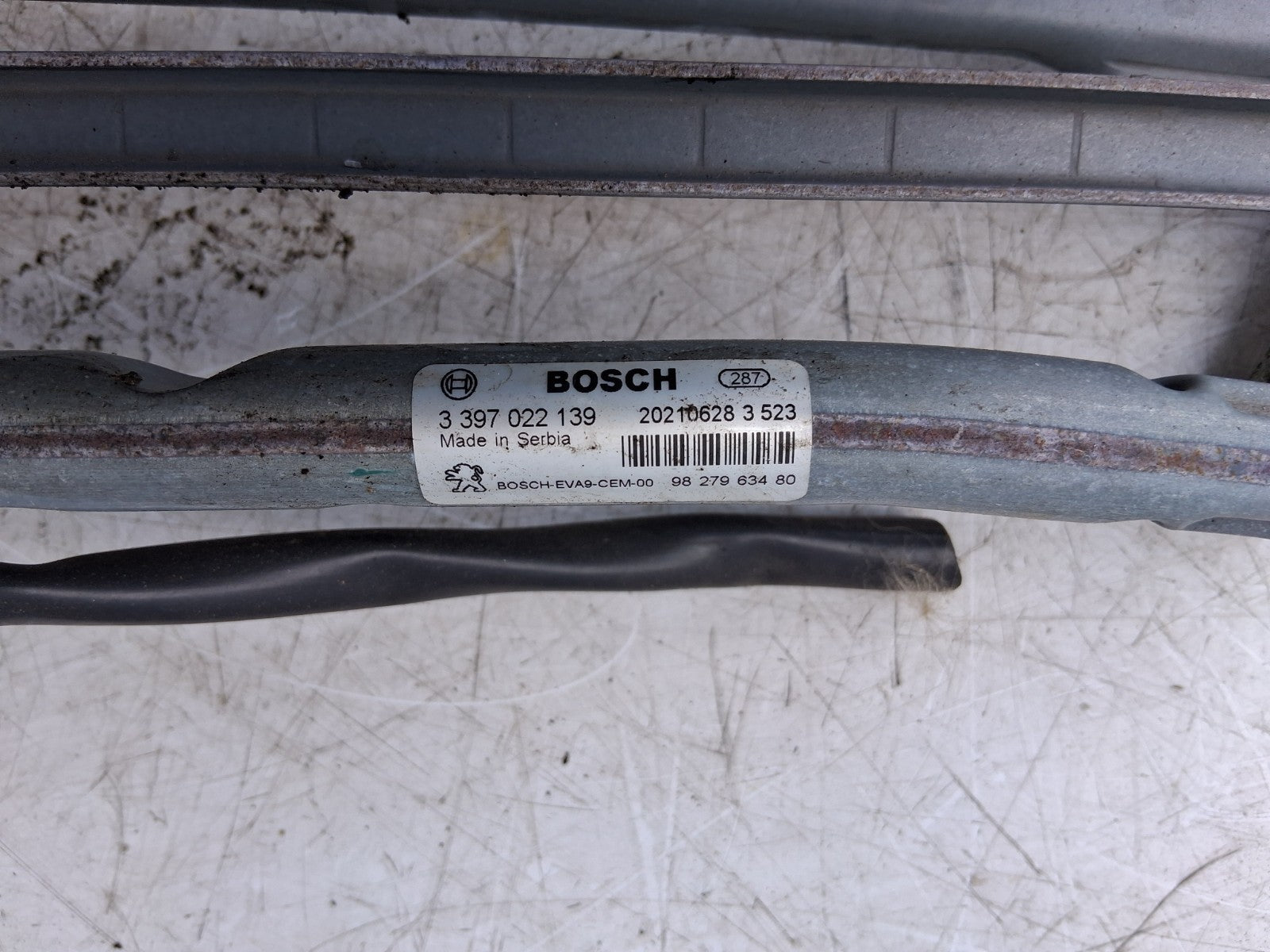 2013 CITROEN C3 MK3 FRONT WINDSCREEN WIPER MOTOR LINKAGES 9827963480