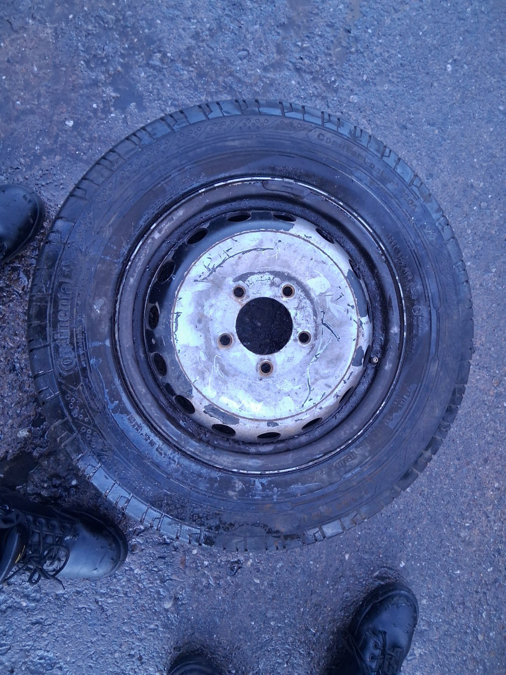 2023 RENAULT MASTER MK3 16 INCH STEEL WHEEL WITH TYRE 225/65R16C