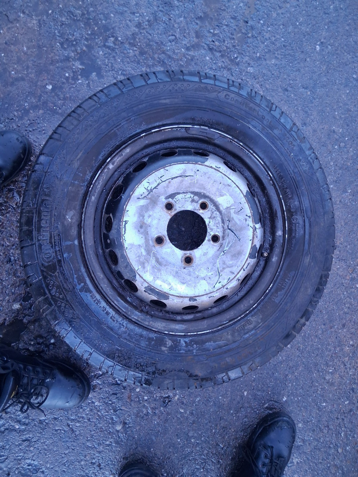 2023 RENAULT MASTER MK3 16 INCH STEEL WHEEL WITH TYRE 225/65R16C