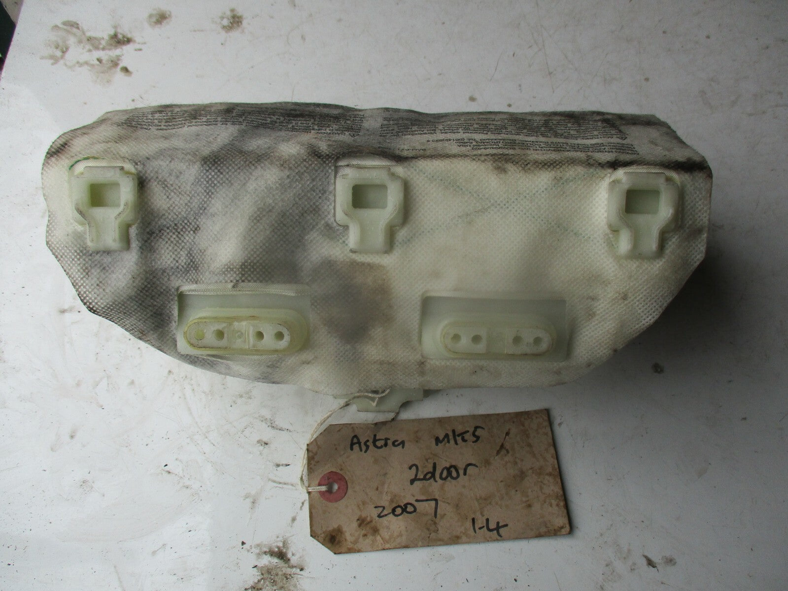 VAUXHALL ASTRA H MK5 2007 NS PASSENGER SIDE DASHBOARD AIRBAG UNIT 24451349