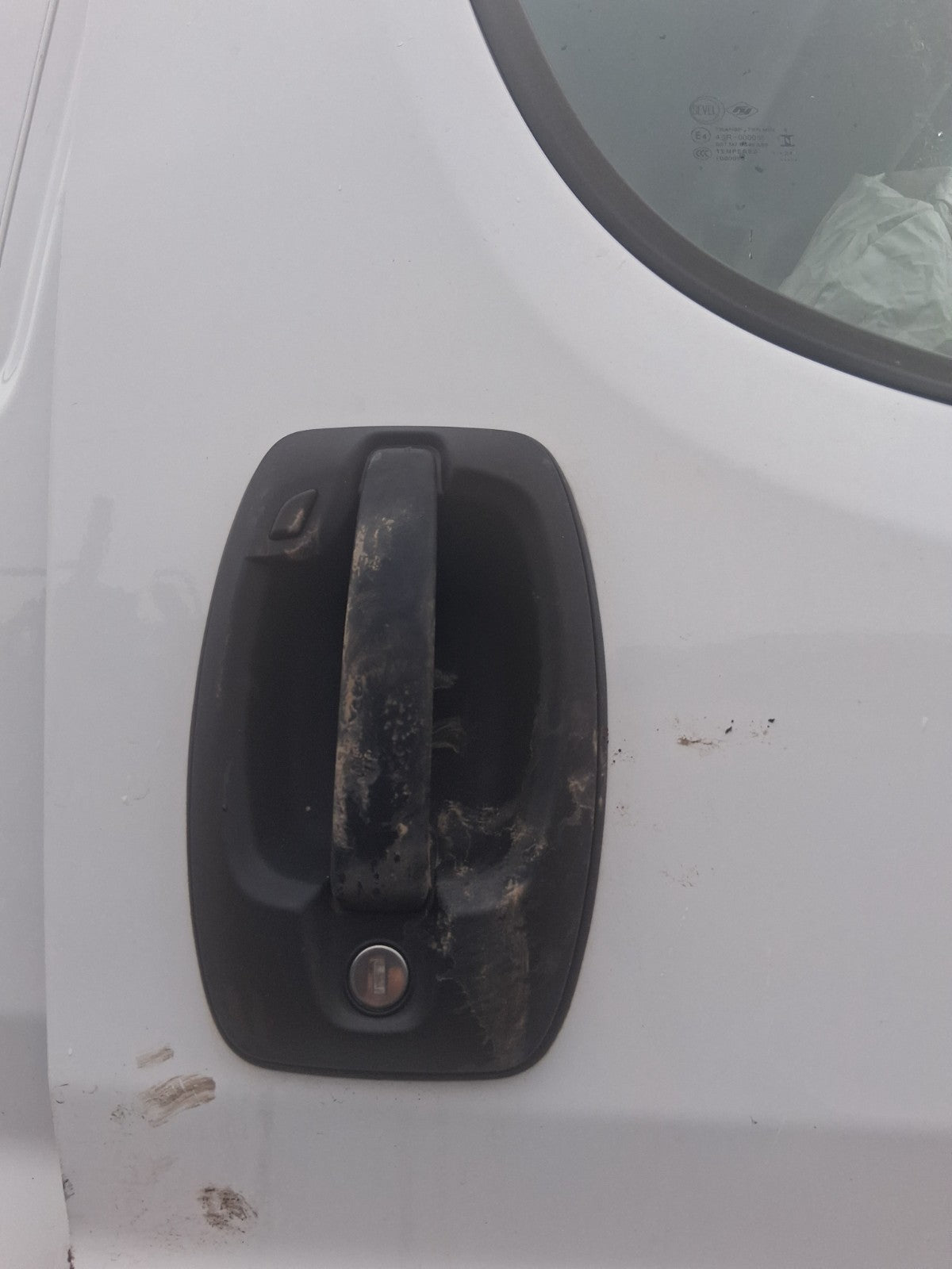 2025 FIAT DUCATO MK3 HIGH ROOF OSF DRIVER SIDE FRONT RIGHT EXTERIOR DOOR HANDLE