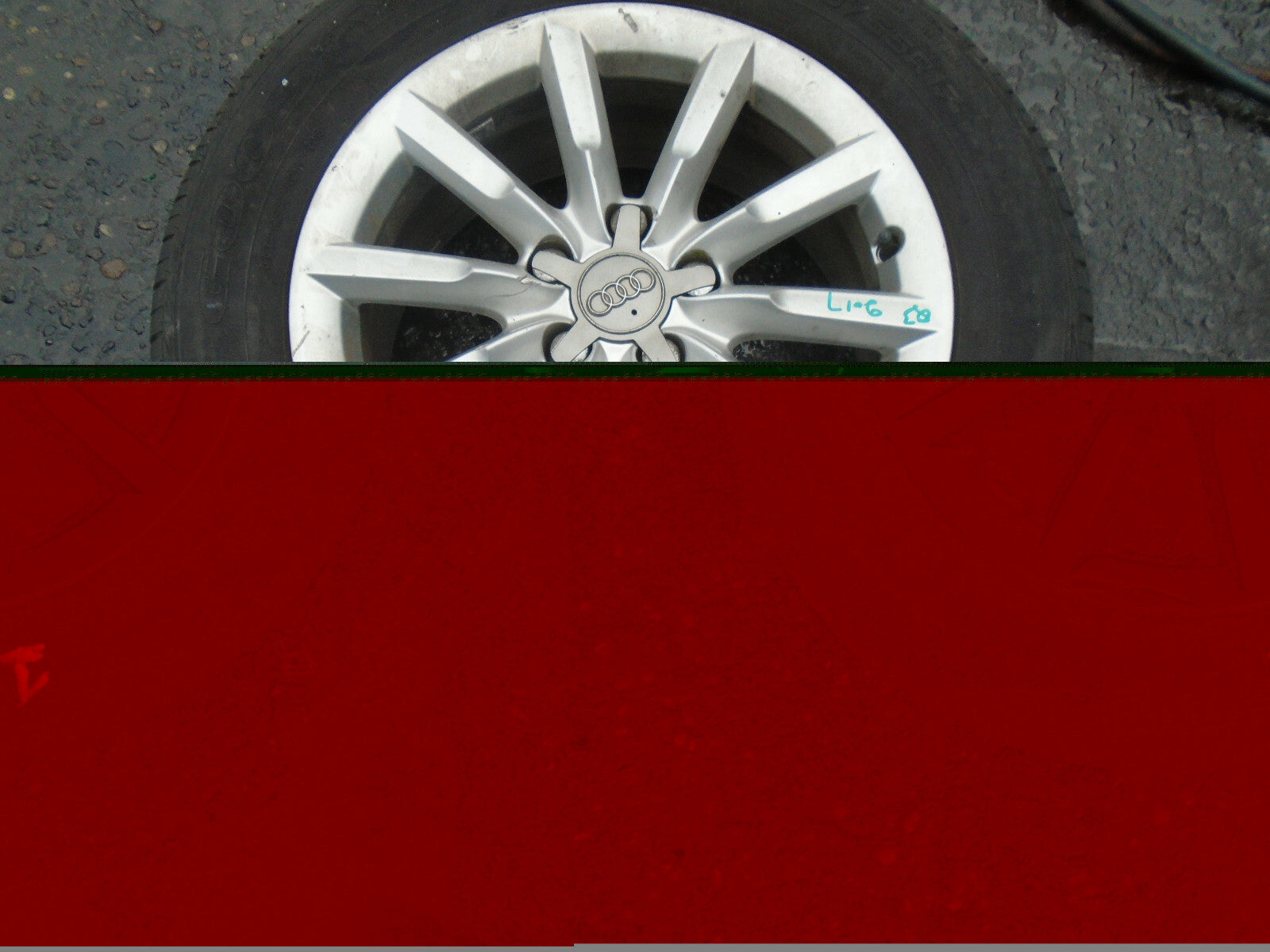 AUDI Q3 8U 2017 17 INCH ALLOY WHEEL WITH TYRE 8U0601025S 235/55R17