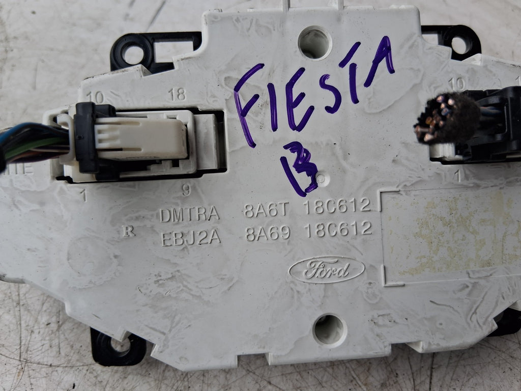 2014 FORD FIESTA MK7 AC HEATER CLIMATE CONTROL SWITCH PANEL 8A6T18C612