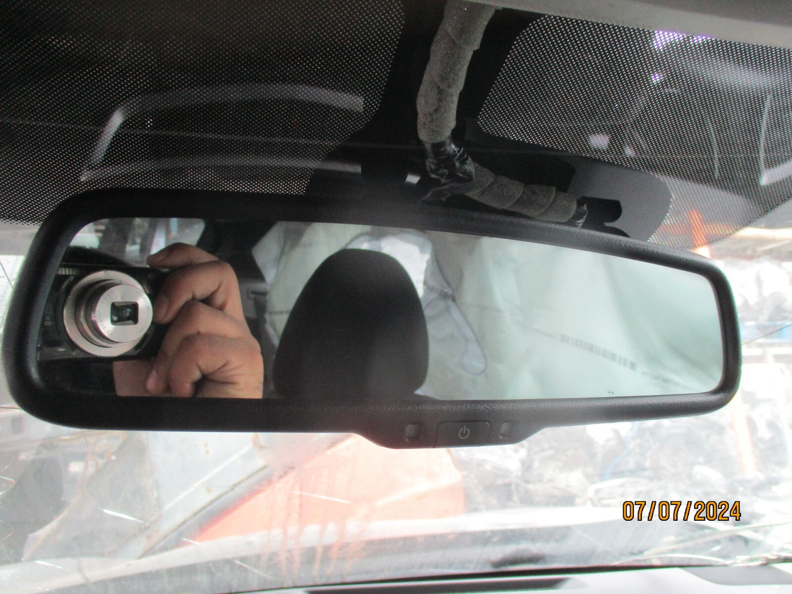 NISSAN QASHQAI J11 2014 INTERIOR AUTO DIM REAR VIEW MIRROR