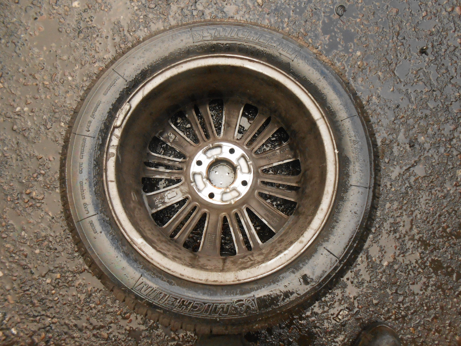 PEUGEOT 208 2016 MULTI SPOKE 4 STUD ALUMINIUM ALLOY WHEEL 195/55 R16 002