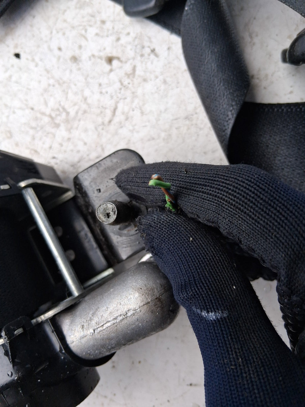 2019 FORD GALAXY MK4 NSF FRONT LEFT PASSENGER NEAR SIDE SEATBELT 0589P1000333