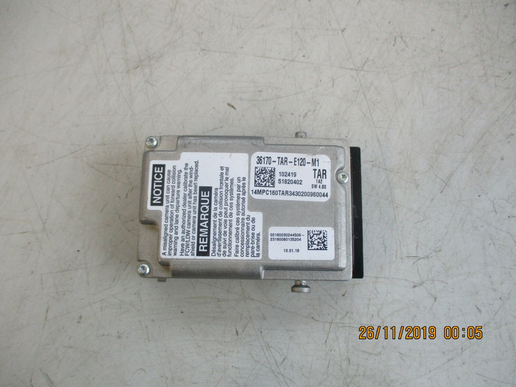 HONDA JAZZ MK4 REAR REVERSING CAMERA ECU MODULE UNIT 36170 TAR E E120 M1
