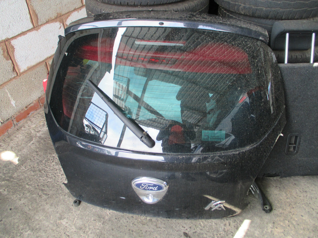 FORD KA MK2 2011 REAR COMPLETE TAILGATE BOOTLID BLACK