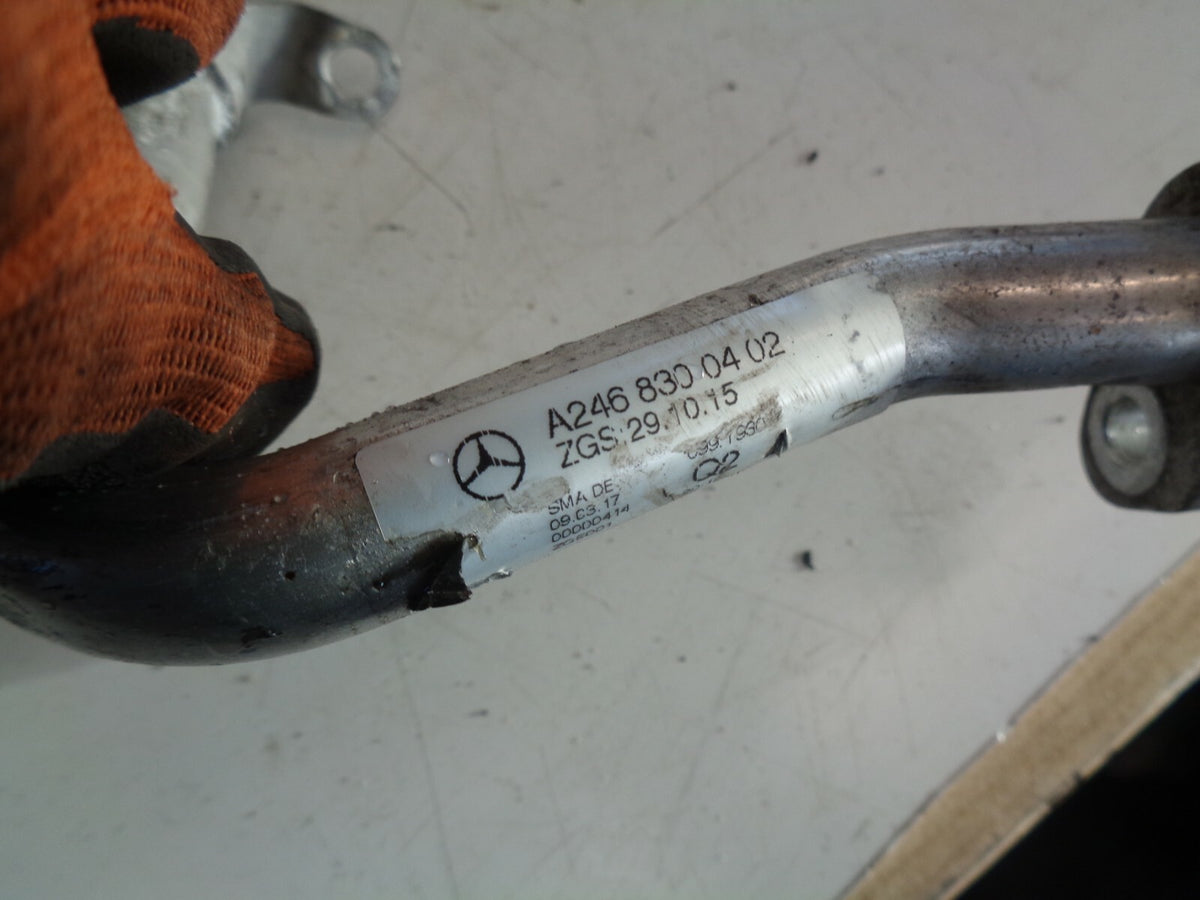 MERCEDES A CLASS A180 2017 W176 AC AIR CONDITIONING HEATER HOSE PIPE A2468300402