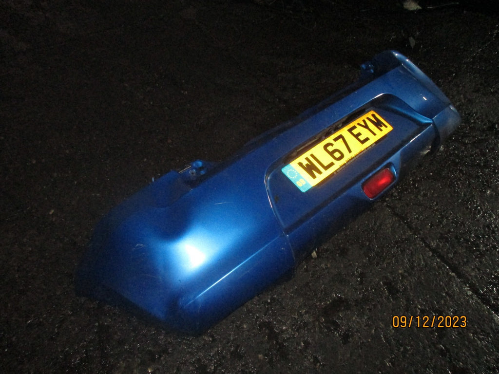 SUZUKI SWIFT MK4 2017 REAR BUMPER BLUE DAMAGED