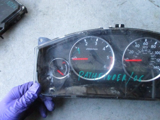 2006 NISSAN PATHFINDER R51 2.5DIESEL SPEEDOMETER INSTRUMENT CLUSTER VP5NFF10890B