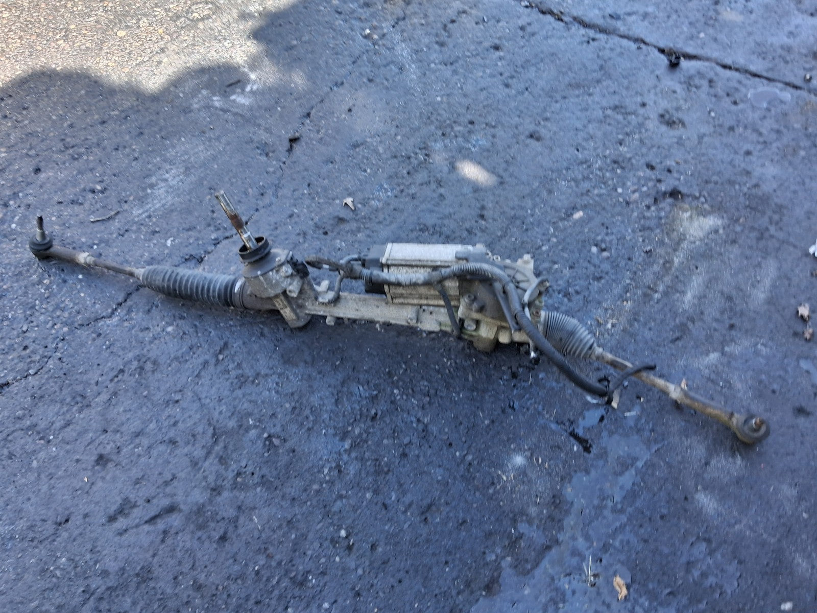 VAUXHALL ASTRA J 2012 1.7 DIESEL POWER STEERING RACK 13368198
