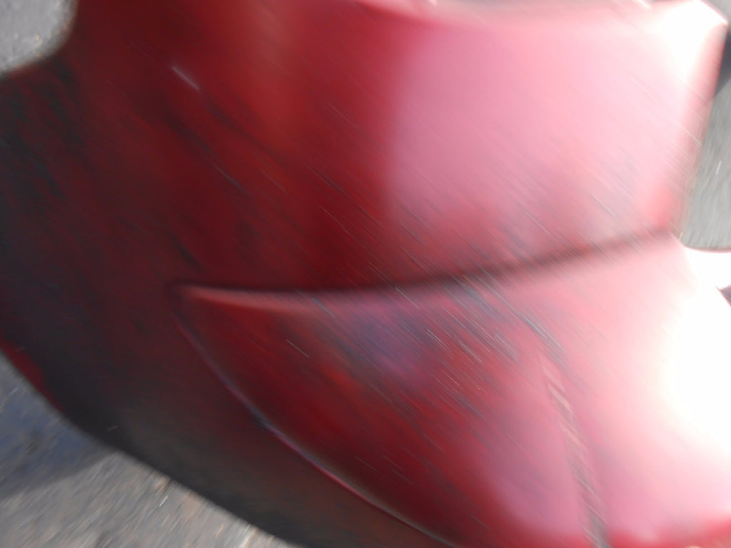 RENAULT LAGUNA 2005 2 MK2 ESTATE REAR BUMPER BURGUNDY RED