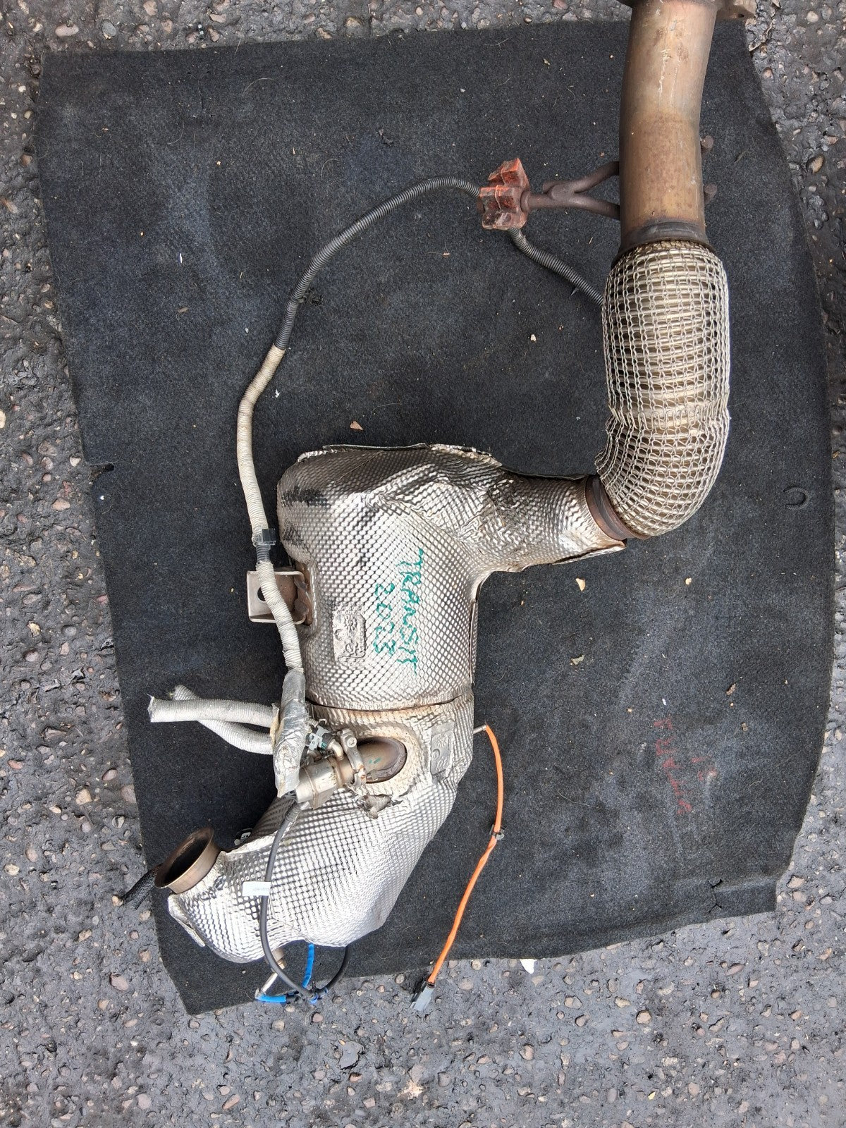 2021 FORD TRANSIT 2.0 DIESEL DPF DIESEL PARTICULATE FILTER CATALYTIC CONVERTER