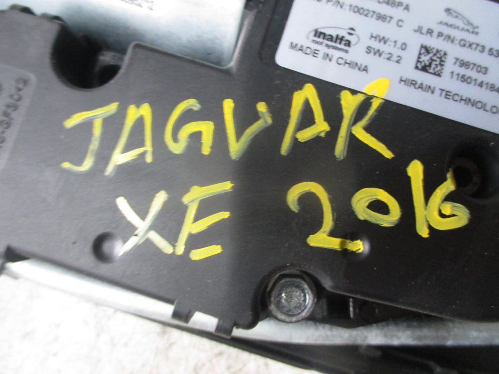 JAGUAR XE X760 2016 PANORAMIC SUNROOF MOTOR GX7353508AA