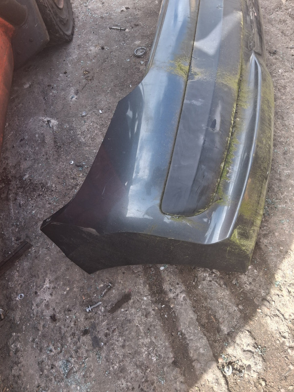 2010 PEUGEOT 207 PRE FACELIFT REAR COMPLETE BUMPER GREY
