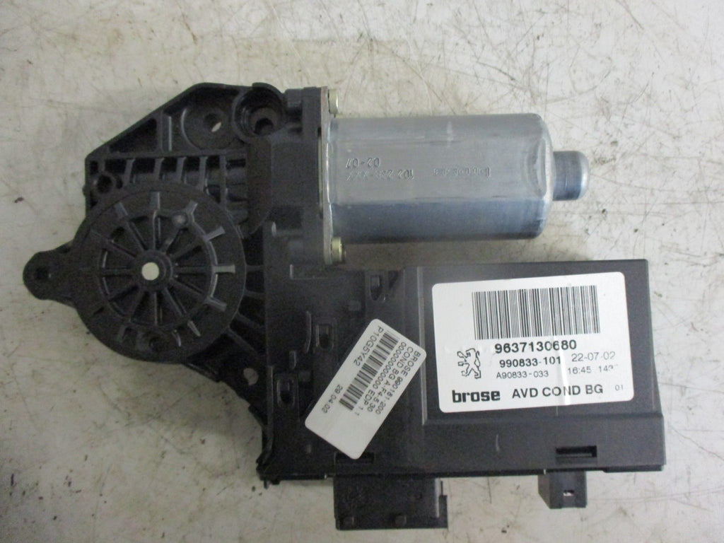 PEUGEOT 307 OSF DRIVERS SIDE FRONT ELECTRIC WINDOW MOTOR 9637130680